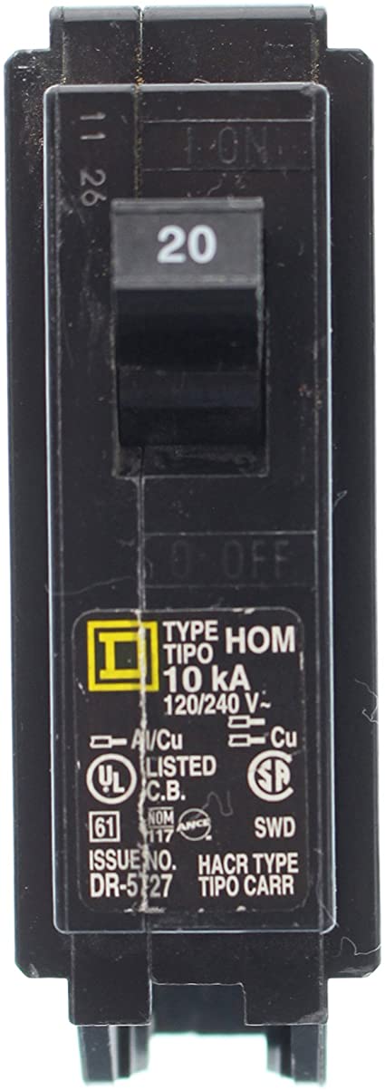 SCHNEIDER ELECTRIC HOM120 Miniature Circuit Breaker