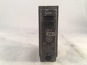 GE THQL1120 20A 1P Type THQL Circuit Breaker