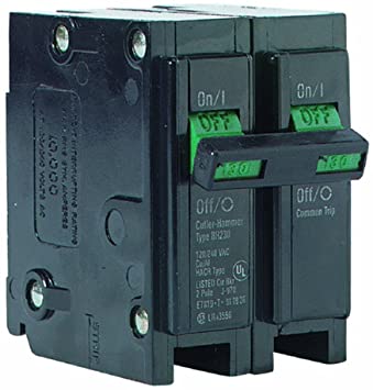 Eaton BR230 30 Amp Double Pole Circuit Breaker