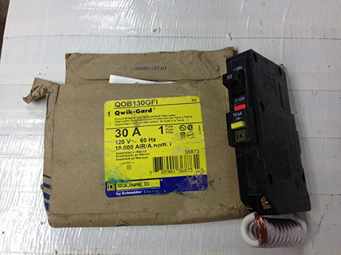 1P GFCI Bolt On Circuit Breaker 30A 120VAC