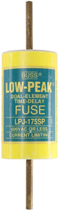 Cooper Bussmann LPJ-175SP 175A, 600V, Low-Peak Dual-Element Fuse Class J