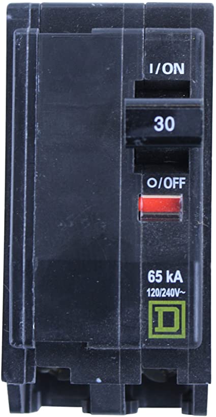 SCHNEIDER ELECTRIC Miniature 120/240-Volt 30-Amp QHB230 Molded Case Circuit Breaker 600V 100A