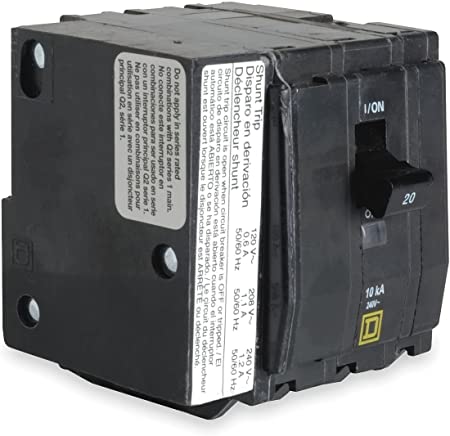 SCHNEIDER ELECTRIC Miniature 240-Volt 60-Amp QO3601021 Molded Case Circuit Breaker 600V 150A