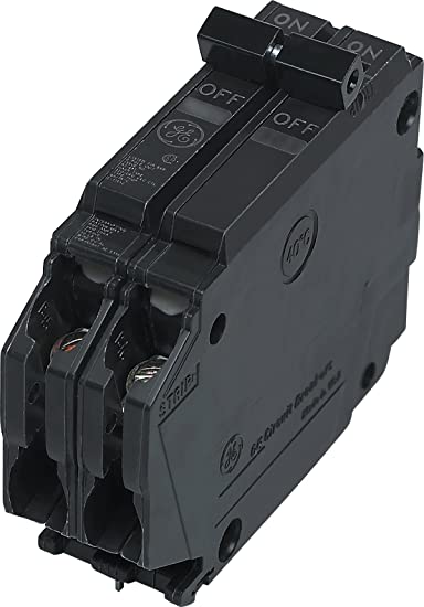 General Electric THQP225 Circuit Breaker, 2-Pole 25-Amp Thin Series