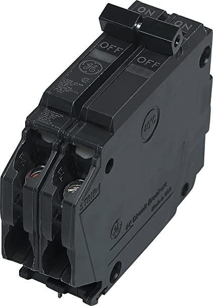 General Electric THQP225 Circuit Breaker, 2-Pole 25-Amp Thin Series