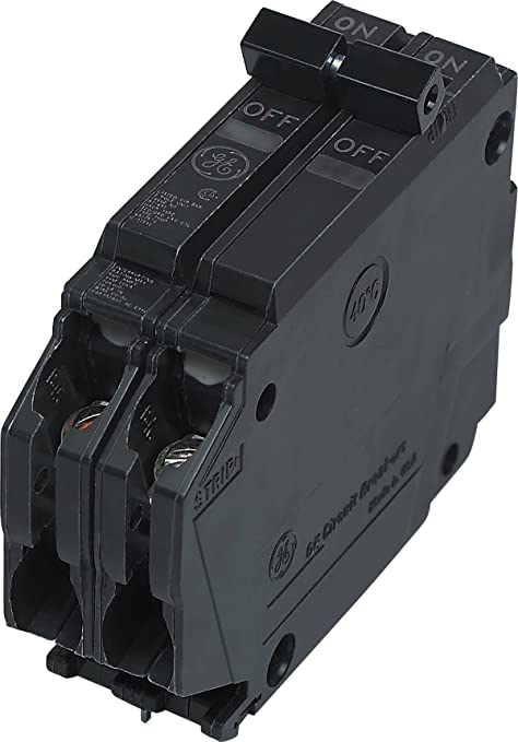 General Electric THQP225 Circuit Breaker, 2-Pole 25-Amp Thin Series