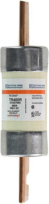 Gould TR400R 250V 400A 8 5/8X2 1/10 Rk5 Time Delay Fuse