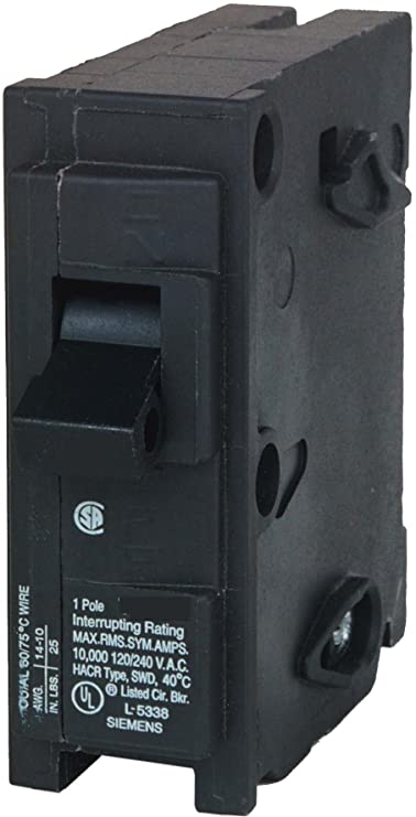 MP115KH 15-Amp Single Pole 22kA Type MP-HT Circuit Breaker