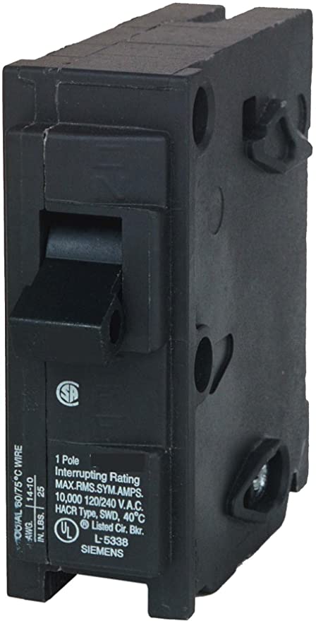 MP115KH 15-Amp Single Pole 22kA Type MP-HT Circuit Breaker