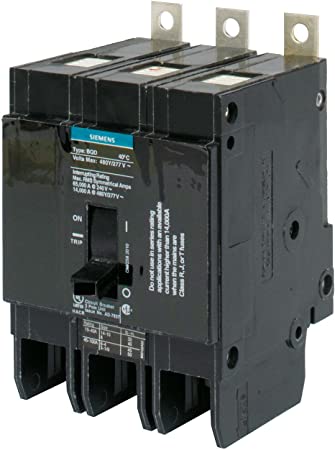 Siemens - BQD330 - Bolt On Circuit Breaker, 30 Amps, Number of Poles: 3, 277/480VAC AC Voltage Rating