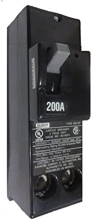 mpd2200km main, branch; 120/240 vac; 200 ampere; 2 pole; interrupting rating 65 kiloampere; with common trip