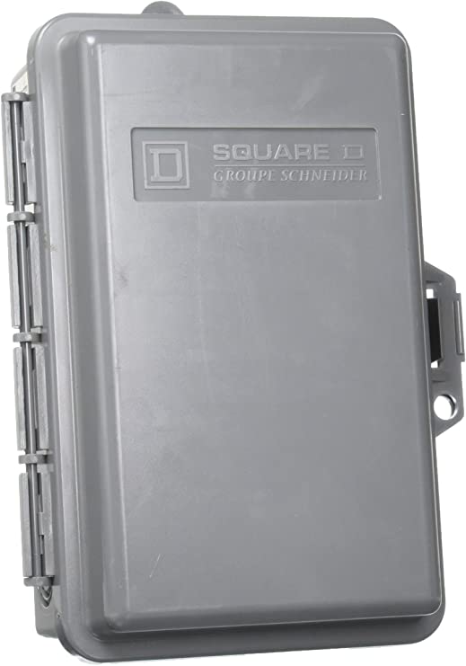 SCHNEIDER ELECTRIC Enclosed Cir Brkr 120/240-Vac 50-Amp Gfci QOE250GFINM Box Pc Performance F.Disk Dc 5 Slots