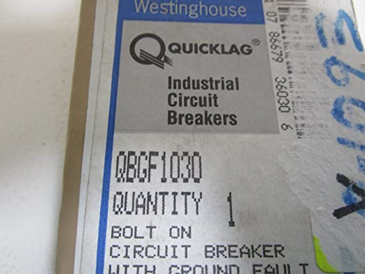 WESTINGHOUSE QBGF1030 CIRCUIT BREAKER 30AMP *NEW OUT OF BOX*