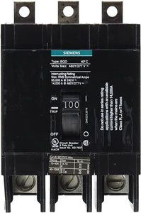 Siemens BQD3100 100-Amp Three Pole 480Y/277V AC 14KAIC Bolt in Breaker, COLOR