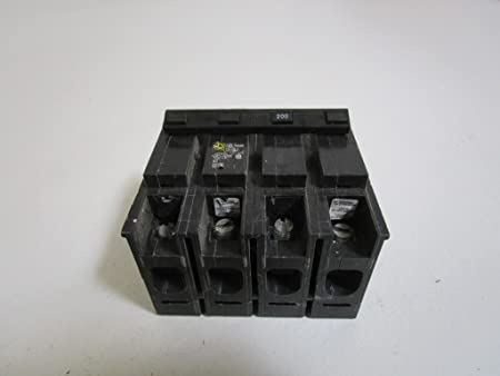 SCHNEIDER ELECTRIC 120/240-Volt 200-Amp HOM2200 Miniature Circuit Breaker 120/240V 200A
