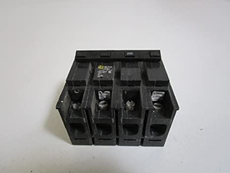 SCHNEIDER ELECTRIC 120/240-Volt 200-Amp HOM2200 Miniature Circuit Breaker 120/240V 200A