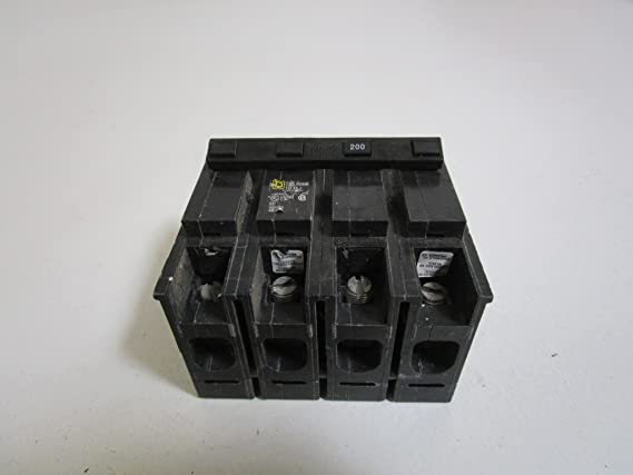 SCHNEIDER ELECTRIC 120/240-Volt 200-Amp HOM2200 Miniature Circuit Breaker 120/240V 200A
