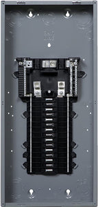 Square D by Schneider Electric QO130L200PG 200-Amp 30-Space 30-Circuit Indoor Main Lug Plug-On Neutral Load Center with Ground Bar