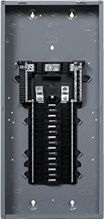 Square D by Schneider Electric QO130L200PG 200-Amp 30-Space 30-Circuit Indoor Main Lug Plug-On Neutral Load Center with Ground Bar