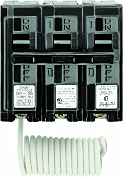 Siemens Q21500S01 120/240-Volt type MP-T 15-Amp Circuit Breaker with 120-Volt Shunt Trip Double pole