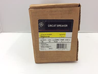 GE Industrial TMQD22100 Bolt-On Mount Type TMQD Molded Case Circuit Breaker 2-Pole 100 Amp 240 Volt AC