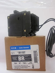 Cutler Hammer br115st Circuit Breaker, 1-Pole 15-Amp with shunt trip