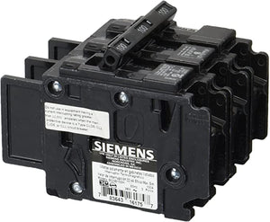 Siemens BQ3B100H 100-Amp Three Pole 240-Volt 22KAIC Lug In/Lug Out Breaker