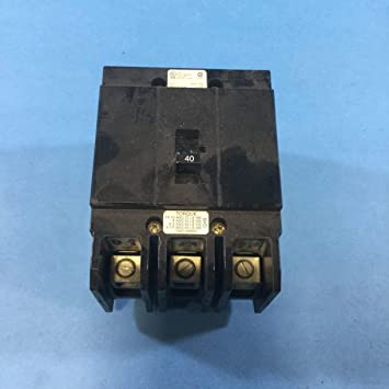 EATON CUTLER HAMMER GHB3040 CIRCUIT BREAKER, THERMAL MAGNETIC, 3P, 40A