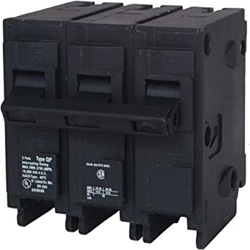 Q380 80-Amp Three Pole Type QP Circuit Breaker
