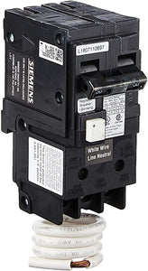 Siemens QF230A Ground Fault Circuit Interrupter, 30 Amp, 2 Pole, 120V, 10,000 Aic,