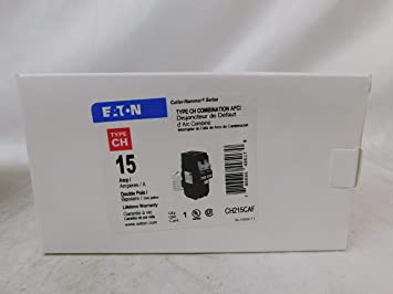 Eaton CH215CAF 15 Amp, 2P, CH Type, AFCI