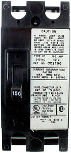 Cutler Hammer Eaton CC2150 Circuit Breaker CC Type, 150A, 2-Pole, 240V