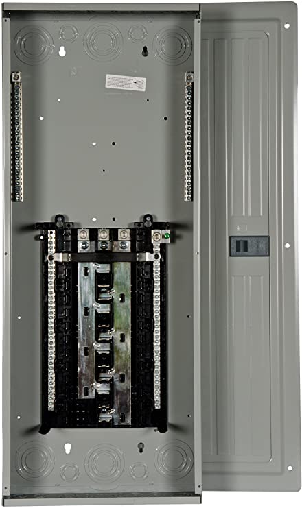 P2442L3200CU 200-Amp 24-Space 42-Circuit 3-Phase Main Lug Load Center