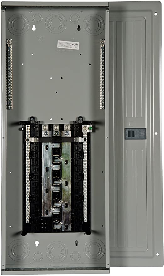 P2442L3200CU 200-Amp 24-Space 42-Circuit 3-Phase Main Lug Load Center